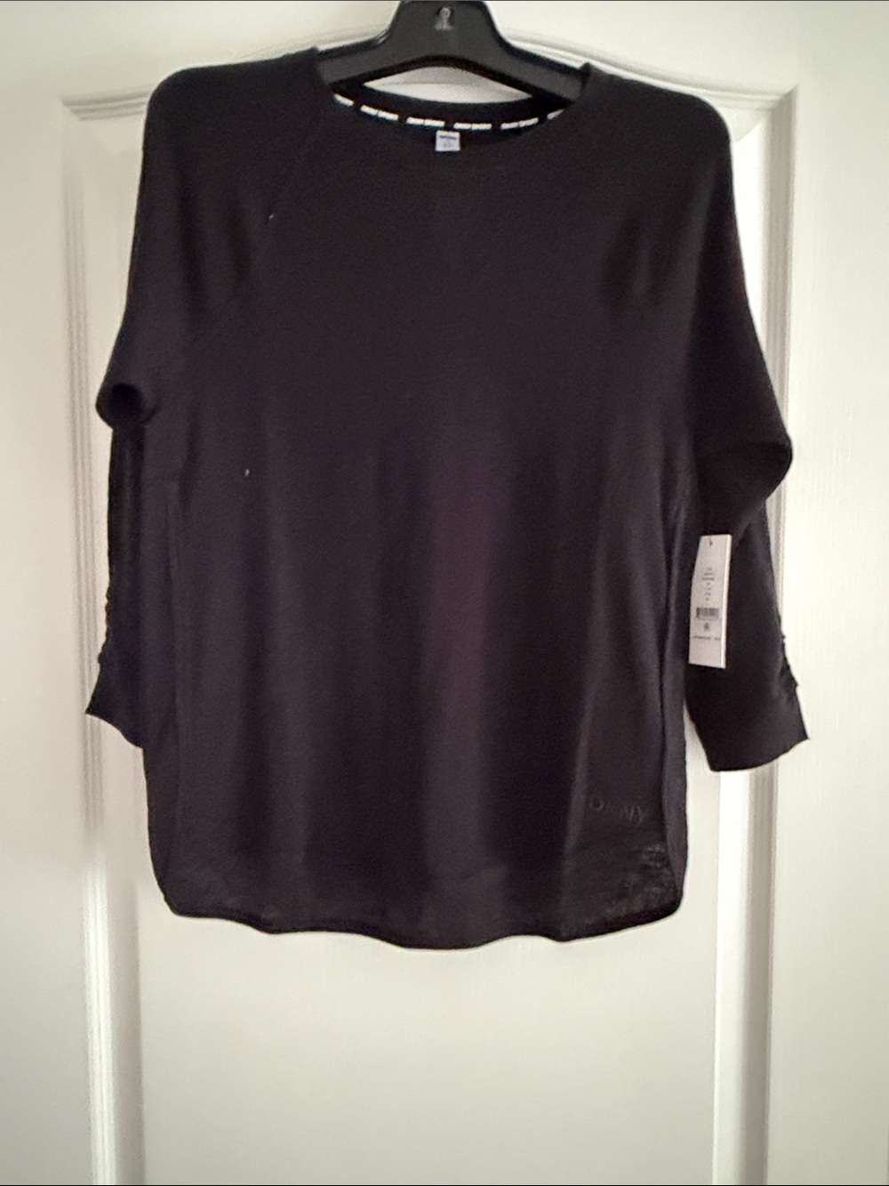 DKNY Black Long Sleeve Tee
